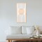 Abstract Pastel Wall Art Wood Sign Framed Home Decor Boho Flow